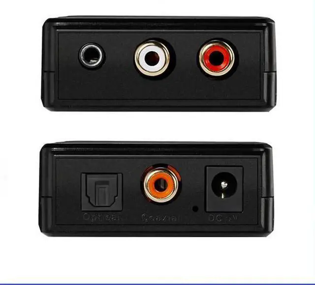 Alt view image 3 of 5 - 5.1 Digital Audio Converter, Fiber Coaxial to Analog Audio Converter, RCA3.5mm audio decoder