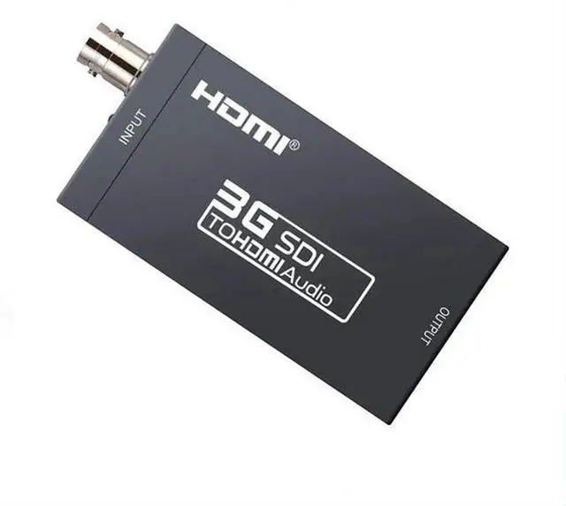 Main image of The SDI to HDMI converter supports high-definition signal input. The SDI converter and HDMI converter have a wide voltage range