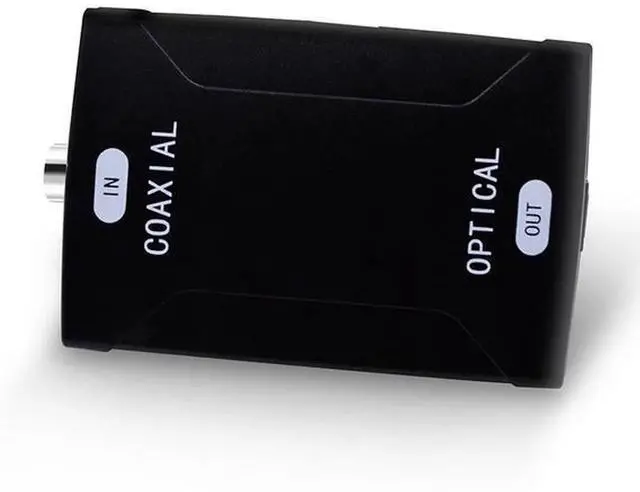 Main image of Coaxial to optical fiber converter signal converter