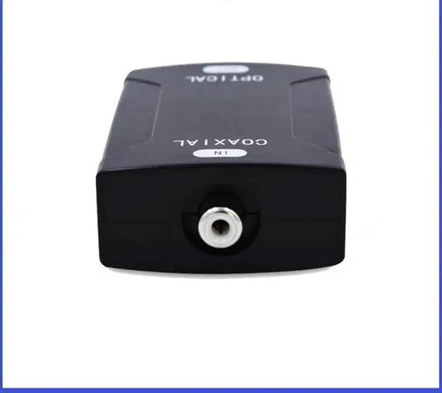 Alt view image 4 of 4 - Coaxial to optical fiber converter signal converter