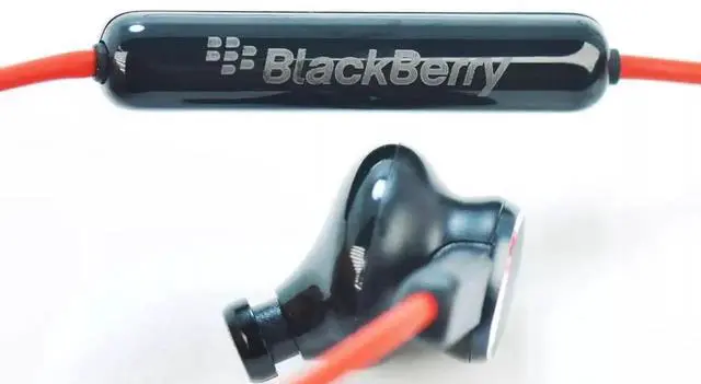 Alt view image 2 of 6 - Original black-berry Classic KEY2 Red Limited Edition 3.5MM in-ear headphones WH70