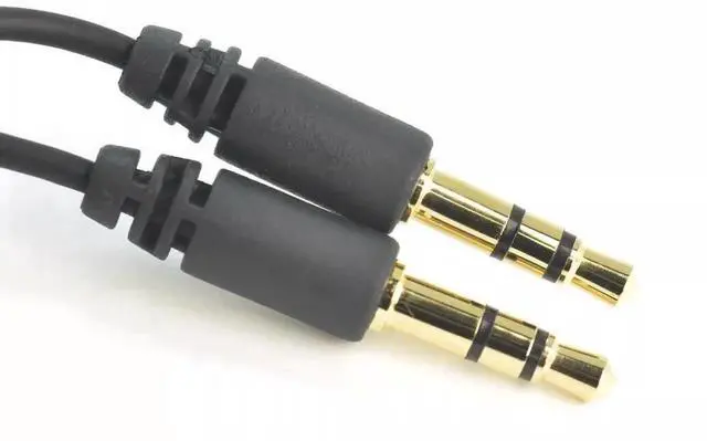 Alt view image 2 of 4 - 1.2m long 3.5mm gold plated interface Fever HiFi Audio Headphones 3.5 audio cable