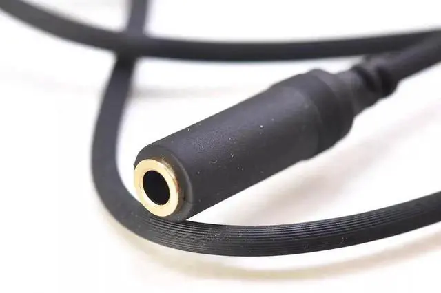 Alt view image 2 of 4 - 1.5M for Ra-zer 3.5mm audio one minute two headphones with microphone to computer audio adapter