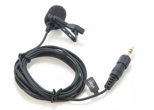 Alt view image 5 of 5 - Maple Flute Saramonic DK3A 3.5mm TRS lock broadcast grade omnidirectional collar microphone