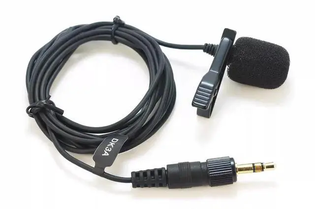 Main image of Maple Flute Saramonic DK3A 3.5mm TRS lock broadcast grade omnidirectional collar microphone