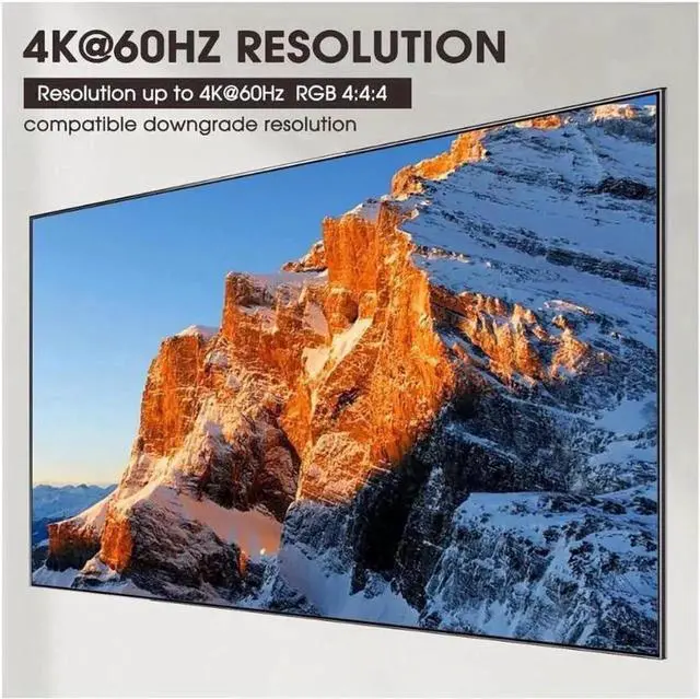 Alt view image 6 of 7 - USB 3.0 Dual Monitor KVM Switch HDMI+Displayport 4K@60Hz,2K@120Hz,Camgeet 2 Monitors 2 Computers KVM Switch for 2 Computer Share 2 Display and 4 USB3.0 Devices.Wired Remote and 4 Cables Included