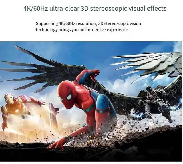 Alt view image 3 of 6 - 4K60Hz KVM HDMI2.0 Matrix Ultra-clear 4-in-2-out HDMI switcher distributor