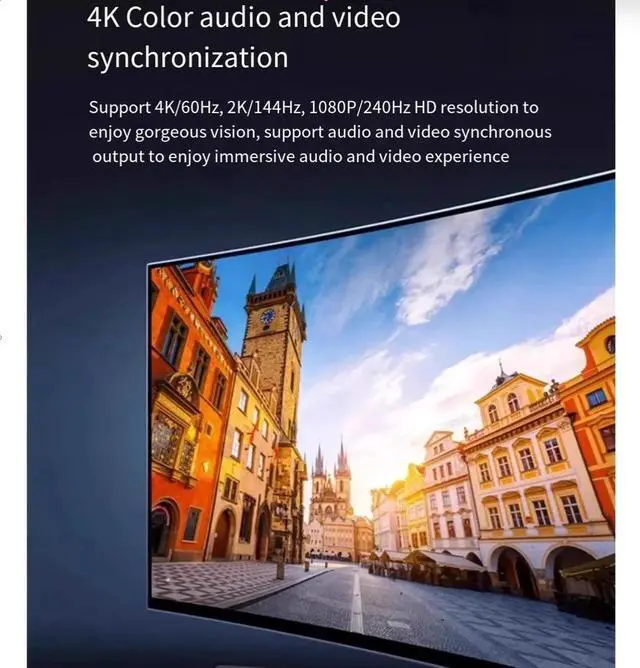 Alt view image 7 of 7 - UGreen kvm switcher hdmi two in one out four in one set of keyboard and mouse control two computers 2 dual hosts share a monitor with multiple usb shared synchronous allocation screen cutter