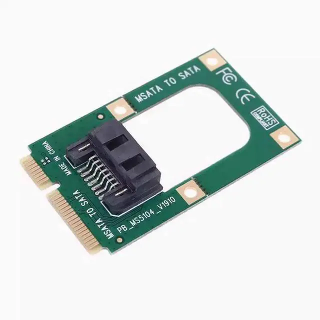 Main image of to SATA adapter MSATA to 7-pin hard disk SSD solid State SATA3.0 interface adapter Card +SATA cable