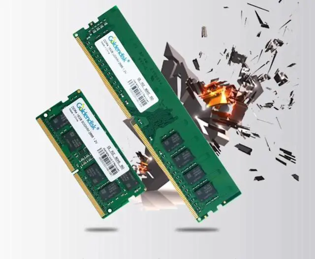 Main image of Goldendisk 16GB DDR4 2666MHz 288-PIN UDIMM 1.2V CL17 desktop computer memory stick supports XMP2.0 overclocking