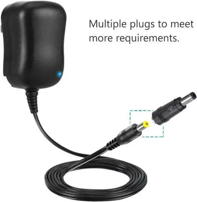 Alt view image 3 of 6 - 12W 3V 4.5V 5V 6V 7.5V 9V 12V Adjustable Voltage Universal AC/DC Adapter Power Supply for Household Electronics,Micro USB - 1A Max