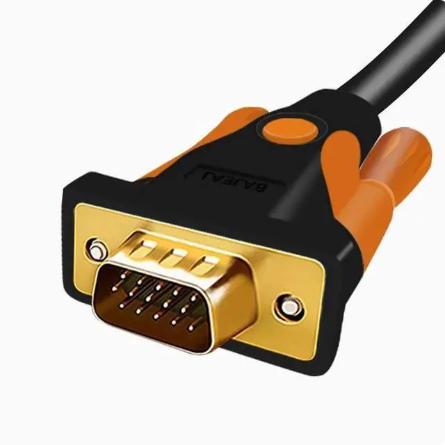 Alt view image 2 of 4 - Hd VGA cable All copper computer data cable Transmission cable Connection cable 3+9 display project projector