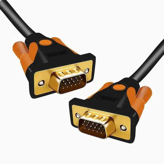 Alt view image 3 of 4 - Hd VGA cable All copper computer data cable Transmission cable Connection cable 3+9 display project projector