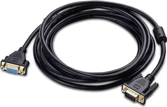 Alt view image 5 of 6 - VGA Extension Cable (VGA Cable Male to Female) - 6 Feet