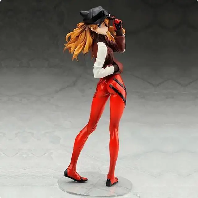 Alt view image 2 of 5 - Anime EVA Asuka new theater version sportswear 1/7 modeling Action Figure 23cm