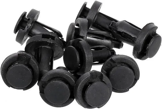 Alt view image 5 of 7 - 100Pcs Car Body Plastic Push Retainer Pin Rivet Fasteners Trim Moulding Clip Automotive Furniture Assembly Expansion Screws Kit with Removal Tool Screwdriver for Vehicles