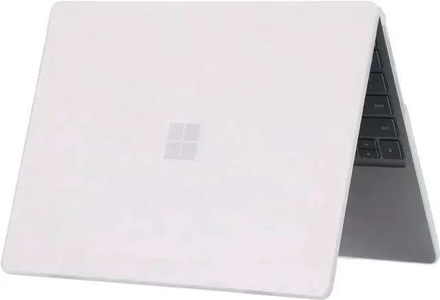 Alt view image 7 of 7 - Slim Case for 13.5 inch Microsoft Surface Laptop 5 / 4 / 3 with Metal Palm Rest, Matte Protective Case Hard Shell Laptop Cover with Transparent Keyboard Cover Skin