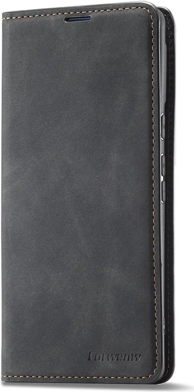 Alt view image 7 of 7 - Case for Google Pixel 6 5G 6.4 inch Premium PU Leather Cover with Card Holder Kickstand Shockproof Flip Wallet Cover