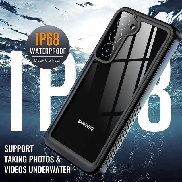 Alt view image 2 of 7 - for Samsung Galaxy S23 Case Waterproof, Galaxy S23 Case with Built-in Screen Protector [Support Fingerprint Unlock][360°Full Body Protection][12FT Military Grade] Rugged S23 Phone Case