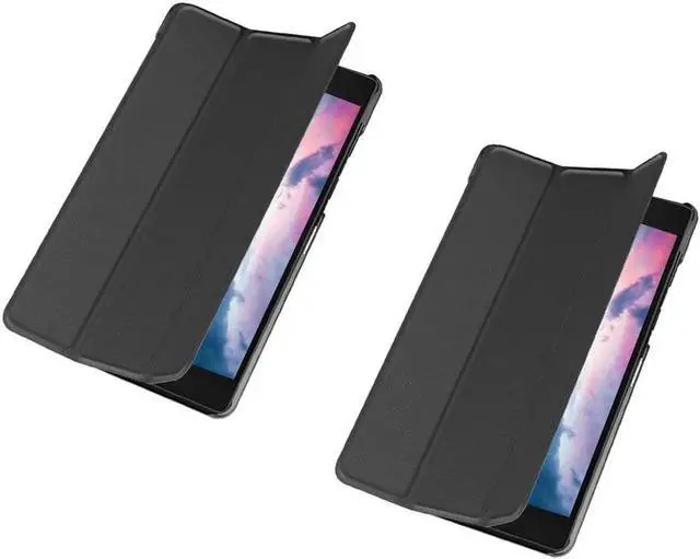 Alt view image 5 of 7 - Protective Case for Lenovo Tab E8 TB-8304F Slim Lightweight Smart Stand Cover Case for Lenovo Tablet 2018 Tab E 8 8 Inch Display Grey