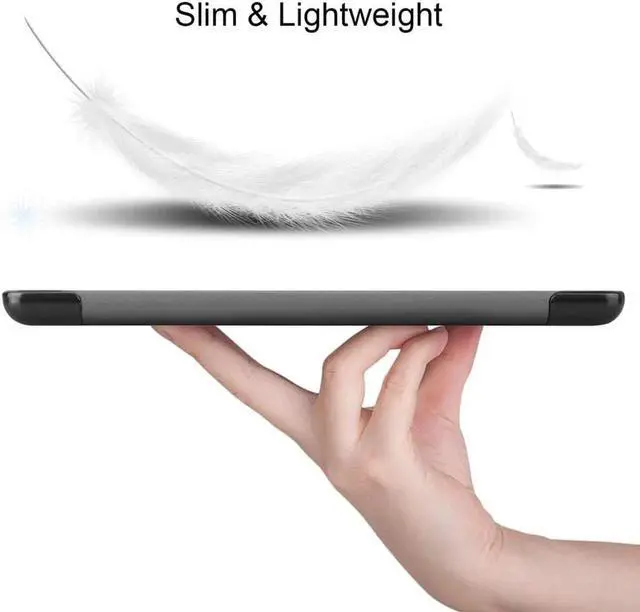 Alt view image 4 of 7 - Protective Case for Lenovo Tab E8 TB-8304F Slim Lightweight Smart Stand Cover Case for Lenovo Tablet 2018 Tab E 8 8 Inch Display Grey