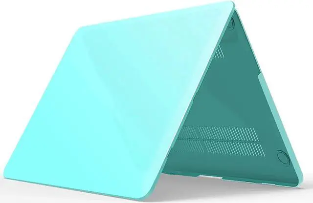 Alt view image 2 of 7 - Compatible with MacBook Pro 13 Inch Retina Case Model A1502 A1425 (Older Version Release 2015 - end 2012), Plastic Hard Shell Case with Keyboard Cover Blue