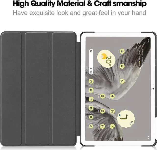 Alt view image 6 of 7 - Google Pixel Tablet Case 11 Inch 2023, Slim Stand Protective Case Smart Folio Cover with 2 in 1 Stylus Pen Starry Night