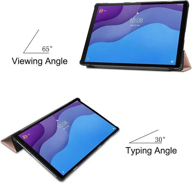 Alt view image 7 of 7 - Case for Lenovo Tab M10 HD (2nd Gen) 10.1 2020 TB-X306F, Smart Case Trifold Stand Slim Fiit Lightweight Shockproof Case Cover for Lenovo Tab M10 HD (2nd Gen) 10.1 2020