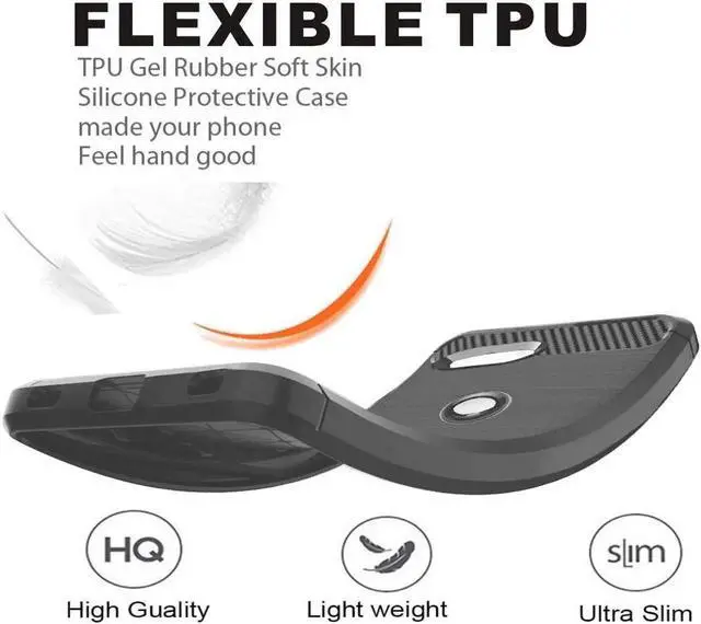 Alt view image 4 of 7 - Google Pixel 3 Lite Case Google Pixel 3a Case WERLEO Soft Slim Shockproof Anti-Fingerprint Full Protective Phone Case Cover for Google Pixel 3 Lite / Pixel 3a Gray