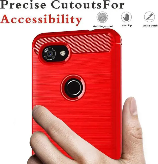 Alt view image 3 of 7 - Google Pixel 3 Lite XL Case Google Pixel 3a XL Case WERLEO Soft Slim Shockproof Anti-Fingerprint Full Protective Phone Cases for Google Pixel 3 Lite XL / Pixel 3a XL