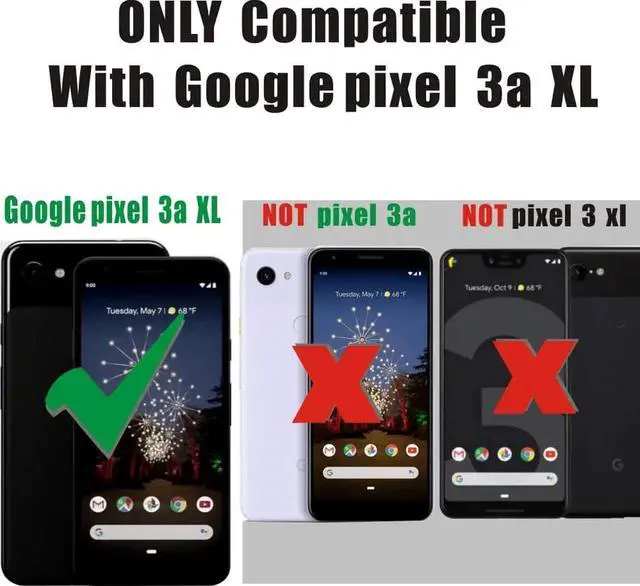 Alt view image 2 of 7 - Google Pixel 3 Lite XL Case Google Pixel 3a XL Case WERLEO Soft Slim Shockproof Anti-Fingerprint Full Protective Phone Cases for Google Pixel 3 Lite XL / Pixel 3a XL