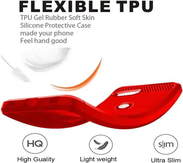 Alt view image 5 of 7 - Google Pixel 3 Lite XL Case Google Pixel 3a XL Case WERLEO Soft Slim Shockproof Anti-Fingerprint Full Protective Phone Cases for Google Pixel 3 Lite XL / Pixel 3a XL