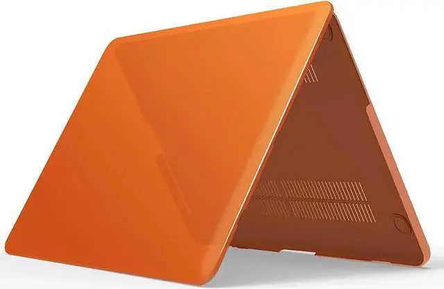 Alt view image 6 of 7 - Compatible with MacBook Pro 13 Inch Case 2015 2014 2013 end 2012 Model A1502 A1425, Hard Shell Case with Keyboard Cover for Old Version Apple Mac Pro Retina 13 Matte Transparent Orange
