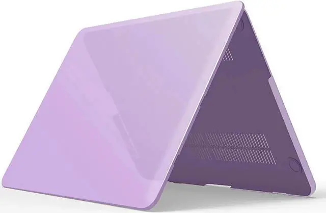 Alt view image 6 of 7 - Compatible with MacBook Pro 13 Inch Case 2015 2014 2013 end 2012 Model A1502 A1425, Hard Shell Case with Keyboard Cover for Old Version Apple Mac Pro Retina 13 Matte Transparent Purple