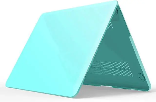Alt view image 6 of 7 - Compatible with MacBook Pro 13 Inch Case 2015 2014 2013 end 2012 Model A1502 A1425, Hard Shell Case with Keyboard Cover for Old Version Apple Mac Pro Retina 13 Matte Transparent Turquoise