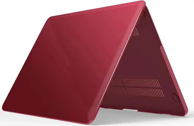 Alt view image 7 of 7 - Compatible with MacBook Pro 13 Inch Case 2015 2014 2013 end 2012 Model A1502 A1425, Hard Shell Case with Keyboard Cover for Old Version Apple Mac Pro Retina 13 Wine Red