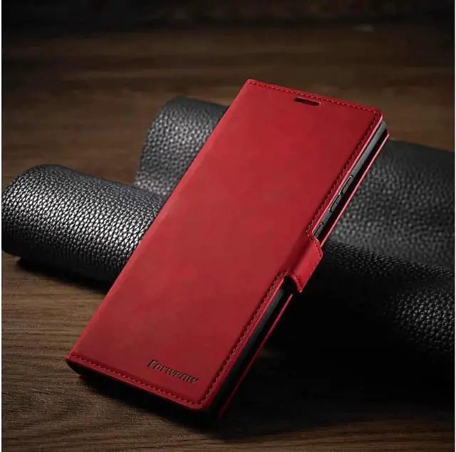 Alt view image 5 of 6 - Samsung Galaxy Note 20 5G Case Premium PU Leather Cover TPU Bumper with Card Holder Kickstand Hidden Magnetic Adsorption Shockproof Flip Wallet Case for Samsung Galaxy Note 20 5G