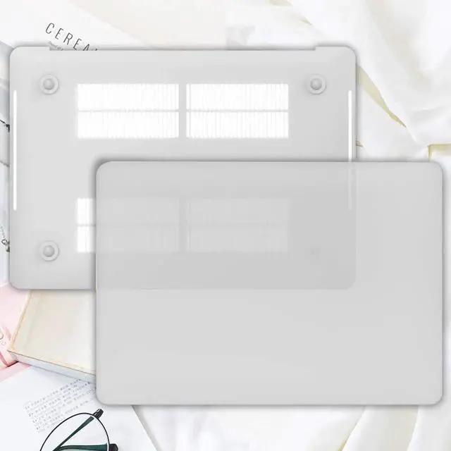 Alt view image 5 of 7 - MacBook Pro 13 Case 2020 Release A2338 M1 A2289 A2251, Hard Case Shell Cover and Keyboard Skin Cover for MacBook Pro 13 Inch Model M1 A2338 A2289 A2251