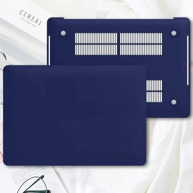 Alt view image 2 of 7 - MacBook Pro 13 Case 2020 Release A2338 M1 A2289 A2251, Hard Case Shell Cover and Keyboard Skin Cover for MacBook Pro 13 Inch Model M1 A2338 A2289 A2251