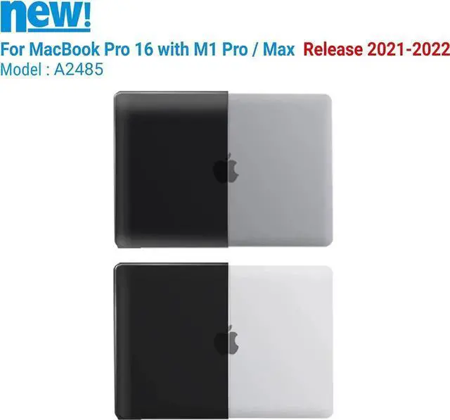 Alt view image 6 of 7 - Case for MacBook Pro 16 inch Case 2023 2022 2021 Release M2 A2780 A2485 M1 Pro/Max Chip with Touch ID, Plastic Hard Shell Protective Cover with Keyboard Skin