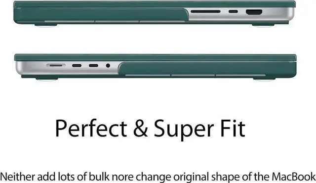 Alt view image 7 of 7 - Case for MacBook Pro 16 inch Case 2023 2022 2021 Release M2 A2780 A2485 M1 Pro/Max Chip with Touch ID, Plastic Hard Shell Protective Cover with Keyboard Skin