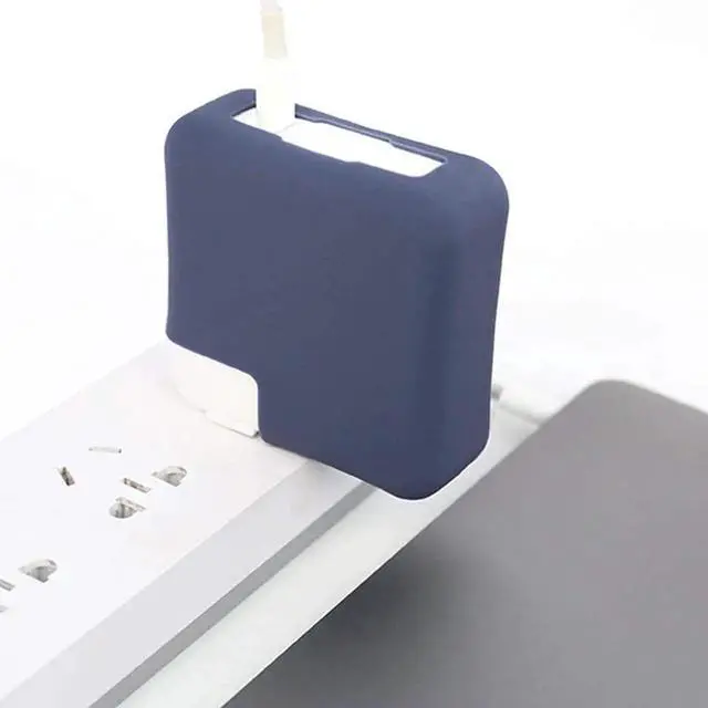 Alt view image 5 of 7 - Charger Protectiver Case for MacBook Pro 16 inch A2141 96W, Thin Soft Silicone Charger Protector Case Guard for MacBook Pro 16 2020 2019 with Touch bar & Touch ID