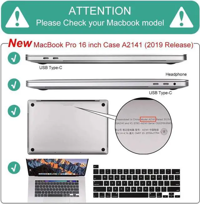 Alt view image 2 of 7 - Charger Protectiver Case for MacBook Pro 16 inch A2141 96W, Thin Soft Silicone Charger Protector Case Guard for MacBook Pro 16 2020 2019 with Touch bar & Touch ID