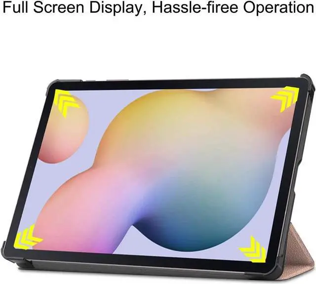 Alt view image 7 of 7 - Case for Samsung Galaxy S8 / Tab S7 11 inch Slim Protective Leather Cover for Galaxy Tab S8 S7 11 inch Model SM-X700 / SM-X706 / SM-T870 / SM-T875 Tablet