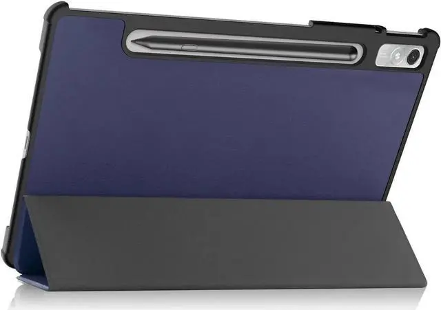 Alt view image 2 of 7 - Case for Lenovo Tab P11 Pro 11.2 inch Gen 2 2022 / Lenovo Xiaoxin Pad Pro 2022 11.2 inch , Tri fold Slim Lightweight Hard Shell Smart Protective Cover with Multi-Angle Stand, Universal Stylus Pen