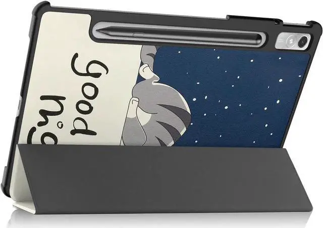 Alt view image 7 of 7 - Case for Lenovo Tab P11 Pro 11.2 inch Gen 2 2022 / Lenovo Xiaoxin Pad Pro 2022 11.2 inch , Tri fold Slim Lightweight Hard Shell Smart Protective Cover with Multi-Angle Stand, Universal Stylus Pen