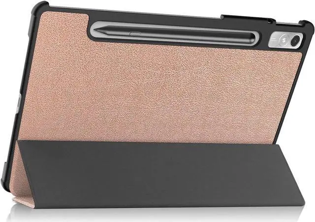 Alt view image 2 of 7 - Case for Lenovo Tab P11 Pro 11.2 inch Gen 2 2022 / Lenovo Xiaoxin Pad Pro 2022 11.2 inch , Tri fold Slim Lightweight Hard Shell Smart Protective Cover with Multi-Angle Stand, Universal Stylus Pen