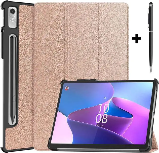 Main image of Case for Lenovo Tab P11 Pro 11.2 inch Gen 2 2022 / Lenovo Xiaoxin Pad Pro 2022 11.2 inch , Tri fold Slim Lightweight Hard Shell Smart Protective Cover with Multi-Angle Stand, Universal Stylus Pen