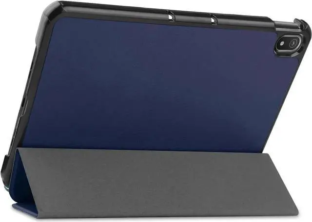 Alt view image 2 of 7 - Nokia T20 Tablet Case 10.36 Inch 2021, Slim Light Trifold Stand Hard Shell Smart Cover for 10.36" Nokia T20 Tablet TA-1392 TA-13797 TA-1394 2021 with Universal Stylus Pen Blue Blue