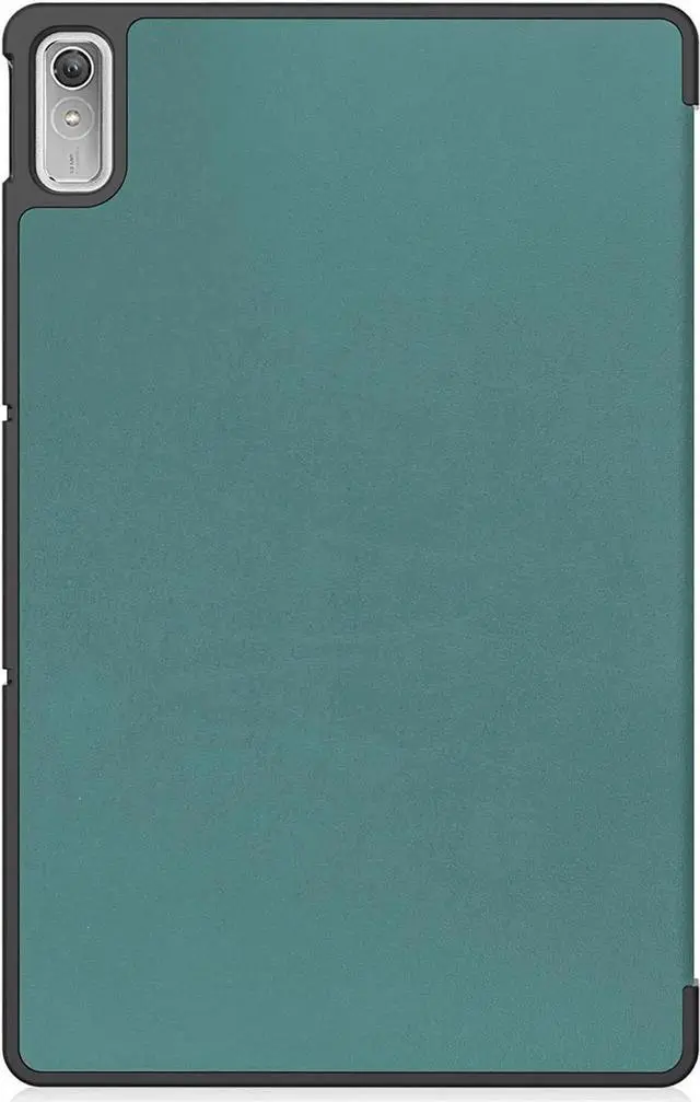Alt view image 2 of 7 - Case for Lenovo Tab P11 2nd Generation 11.5 inch / Xiaoxin Pad Plus 11.5 2023, Tri fold Slim Lightweight Hard Shell Smart Protective Cover with Multi-Angle Stand, Universal Stylus Pen Dark Green